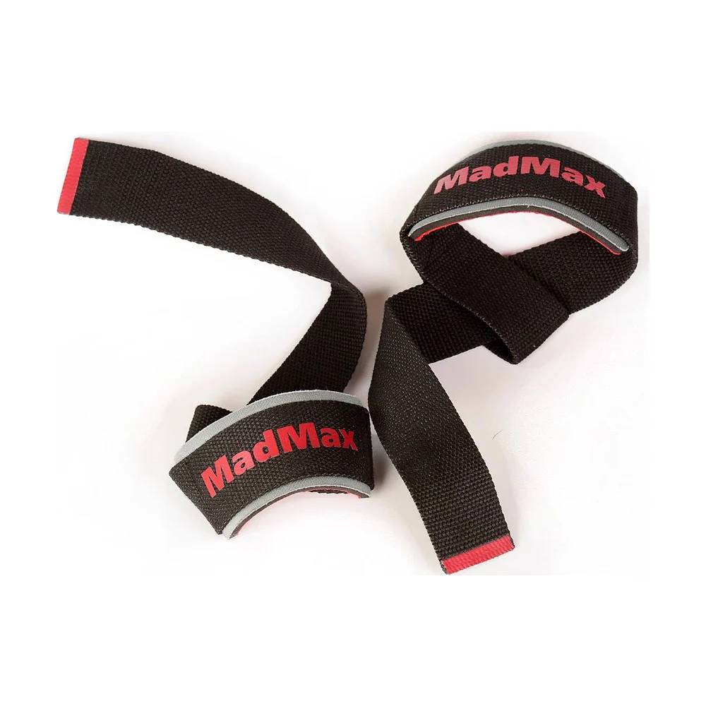Лямки для тяги Mad Max Power wrist MFA267 черные S