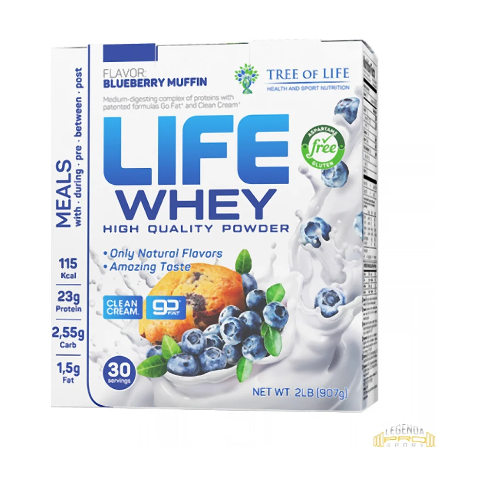 Протеин сывороточный Tree of Life LIFE Whey Protein 908 г