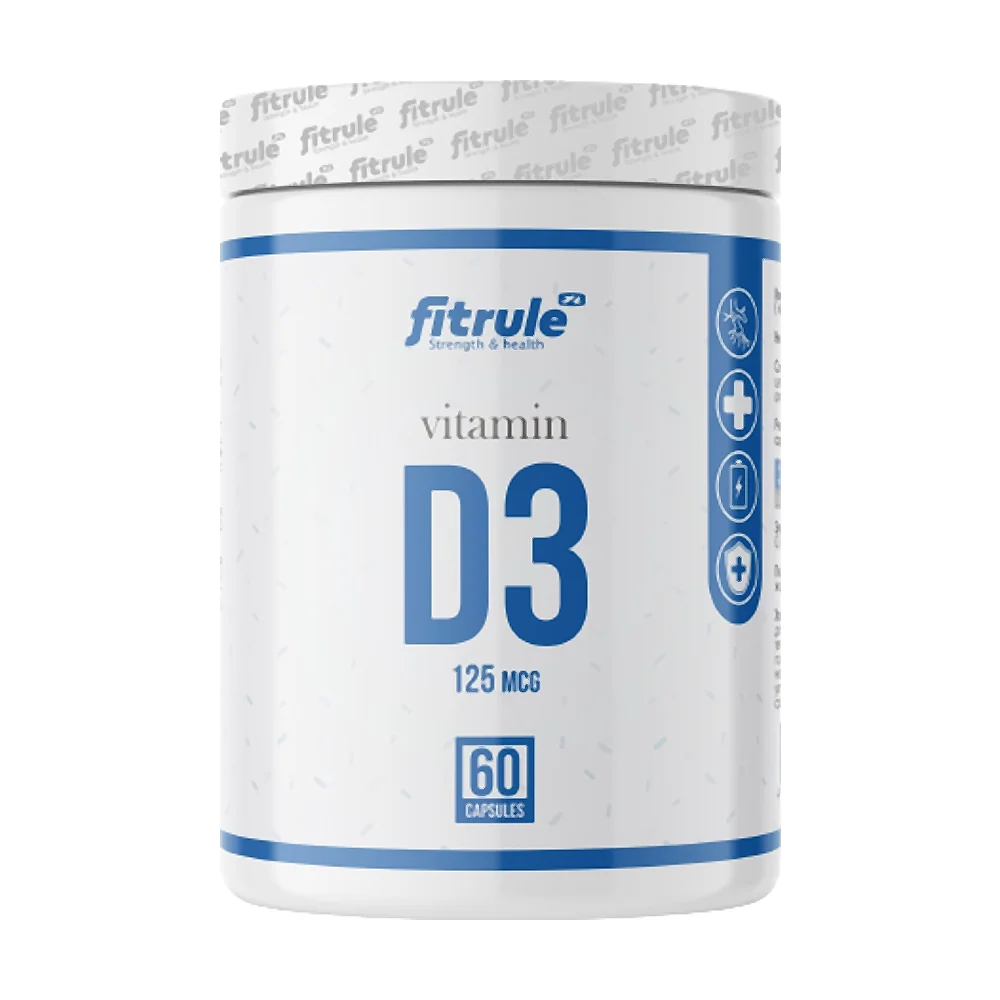 Витамин Fitrule Vitamin D3 2000IU 60 капс