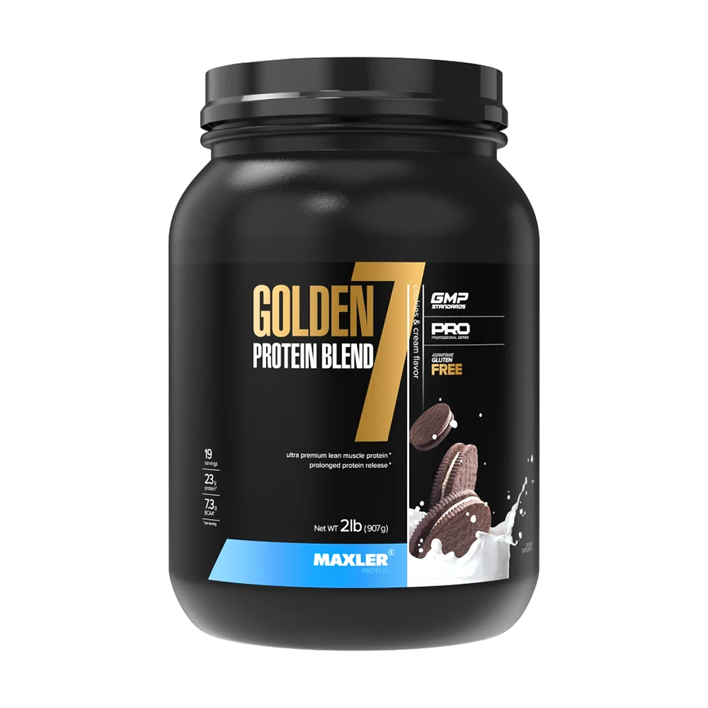 Протеин комплексный Maxler Golden 7 Protein Blend 908 г