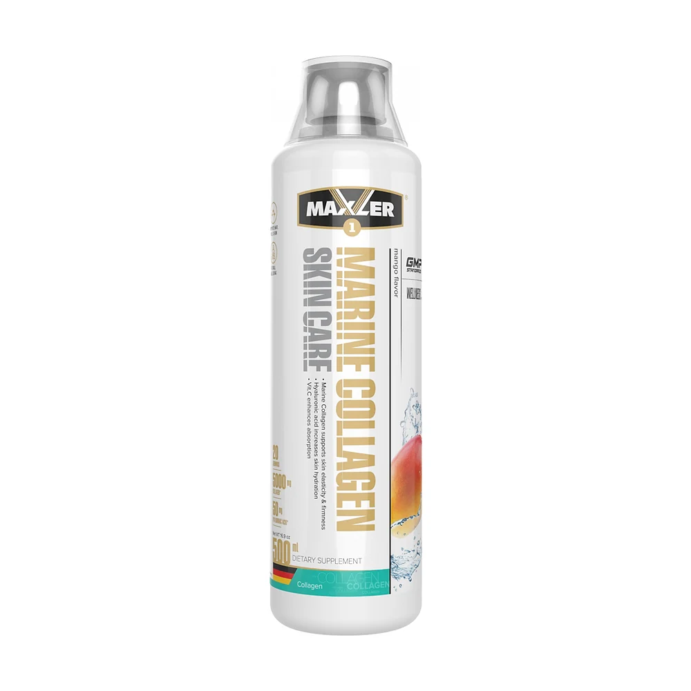 Препарат для суставов и связок Maxler Marine Collagen SkinCare (Collag/Hyaluronic Acid) 500 мл