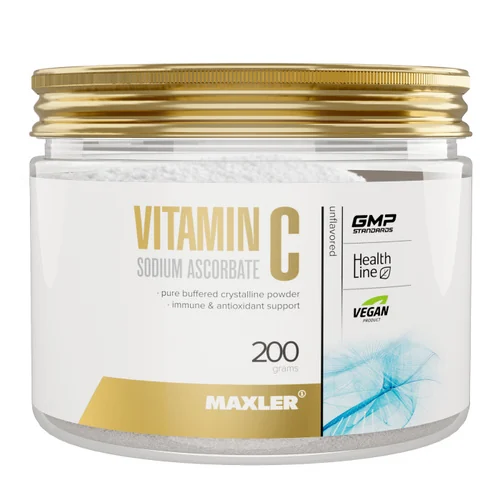 Витамин Maxler Vitamin C Sodium Ascorbate Powder 200 г